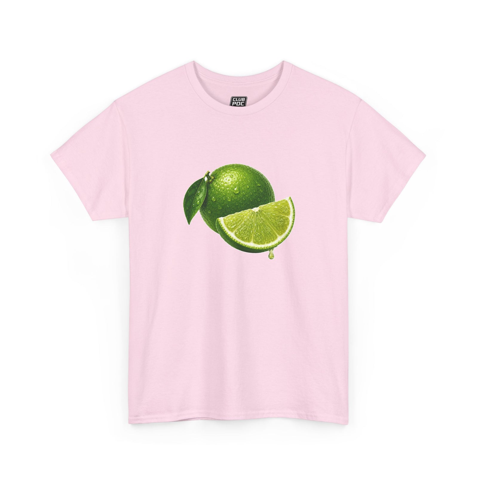 Club PDC Lime Slice Graphic Tee — Fresh Citrus Fruit T-Shirt