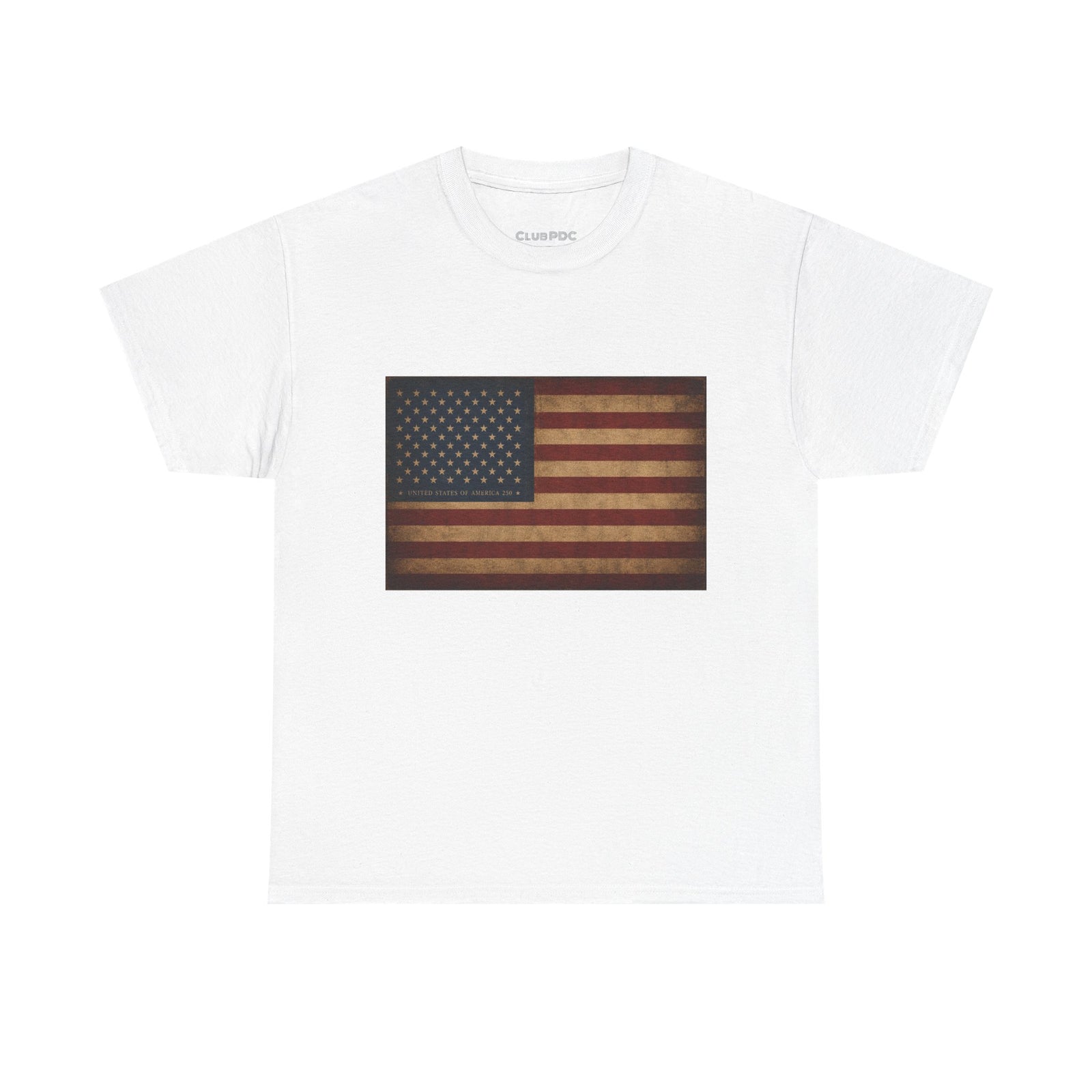 USA 250th Anniversary Flag T-Shirt — Classic American Bicentennial Commemorative Tee