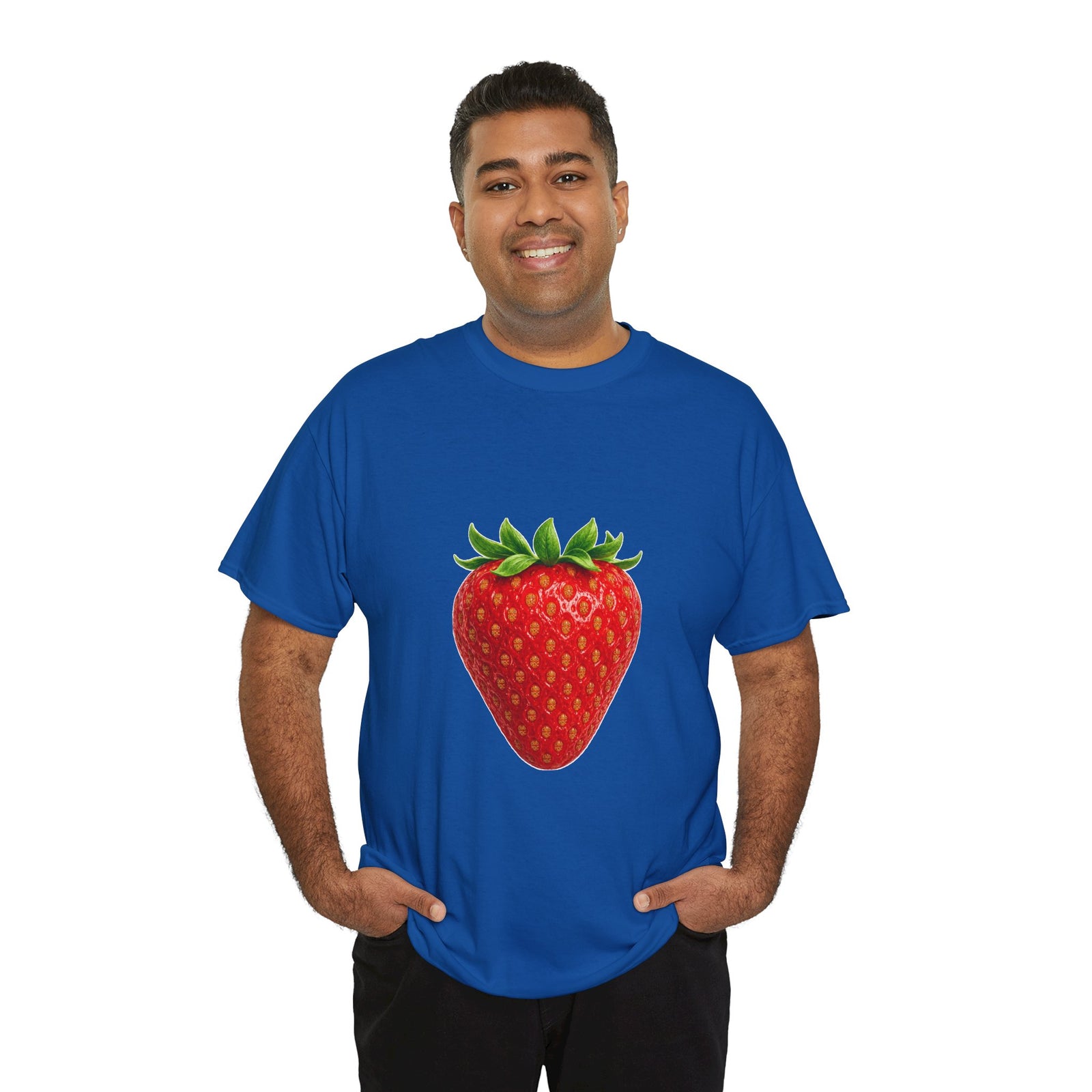 Club PDC Strawberry Graphic Tee — Cute Fruit Illustration T-Shirt