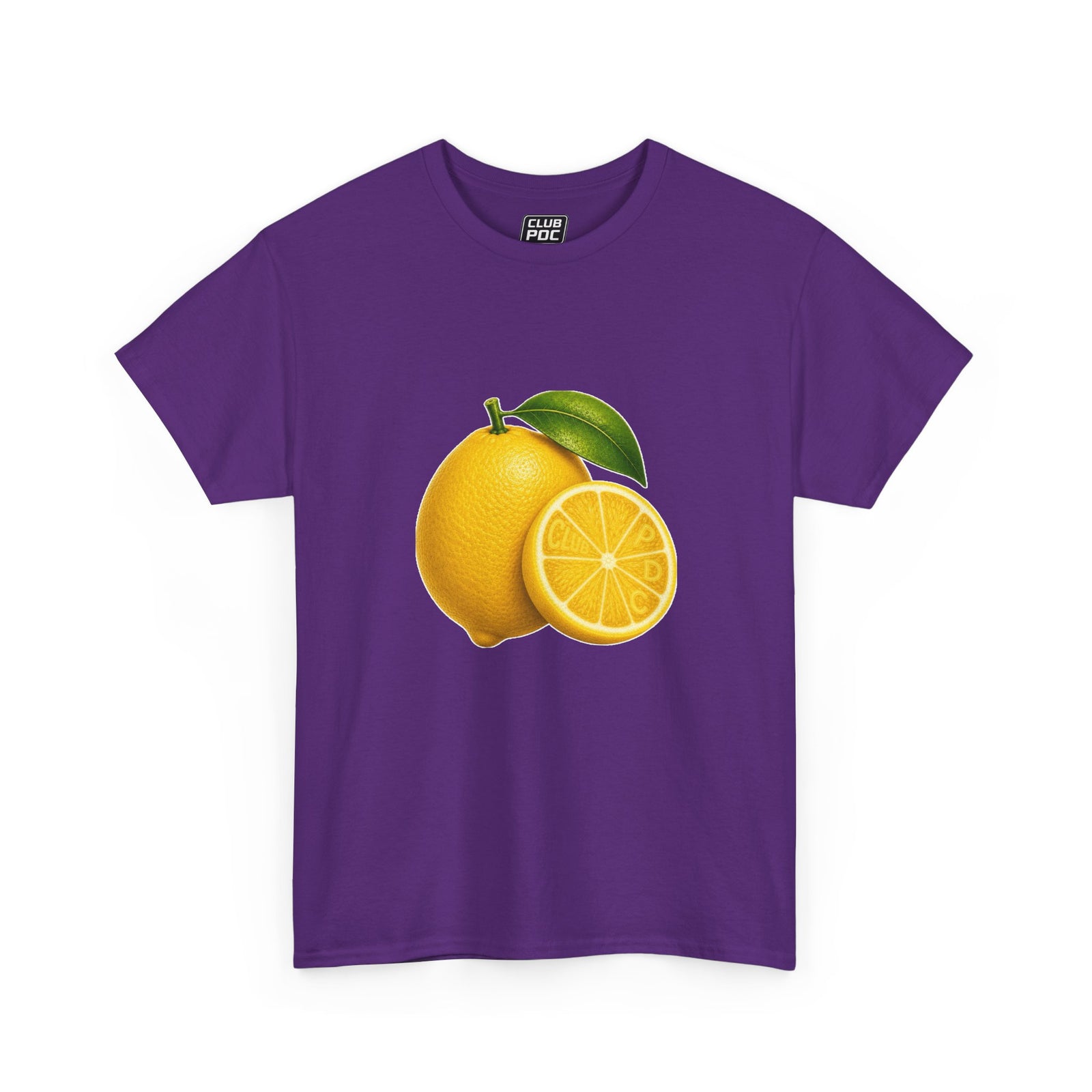 Club PDC Lemon Slice Graphic Tee — Fresh Citrus Summer T-Shirt