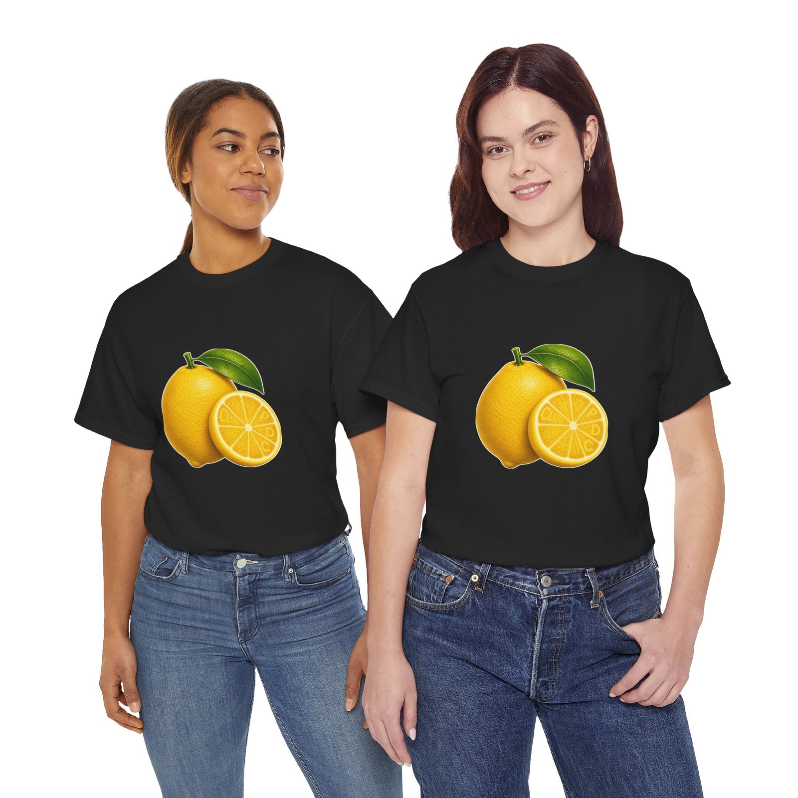 Club PDC Lemon Slice Graphic Tee — Fresh Citrus Summer T-Shirt