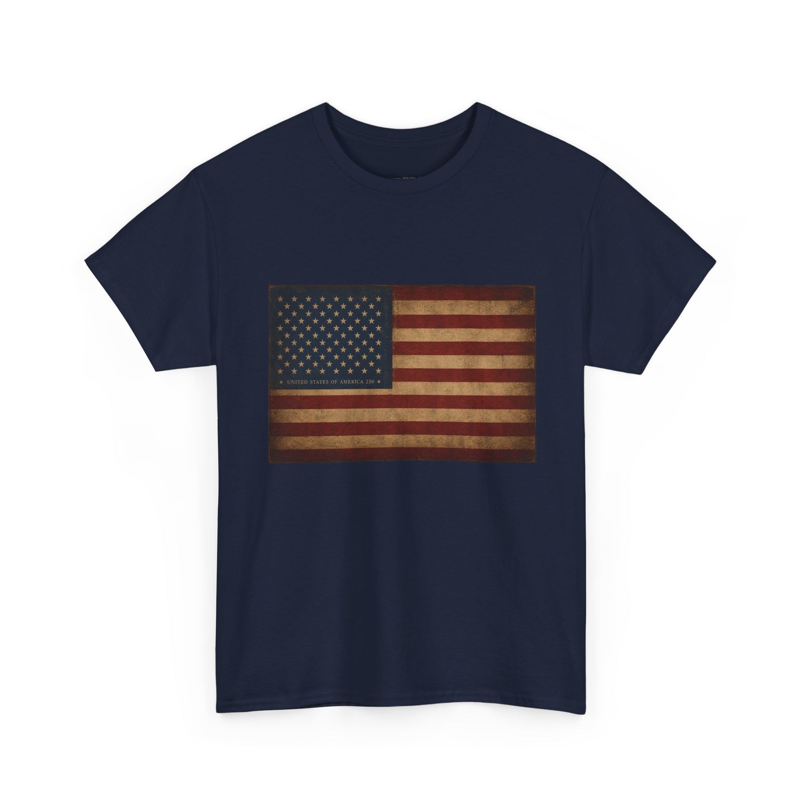 USA 250th Anniversary Flag T-Shirt — Classic American Bicentennial Commemorative Tee