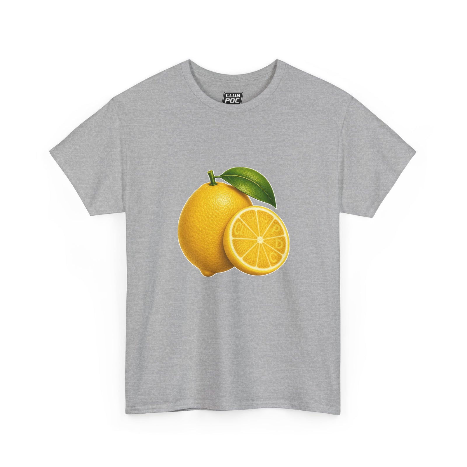Club PDC Lemon Slice Graphic Tee — Fresh Citrus Summer T-Shirt