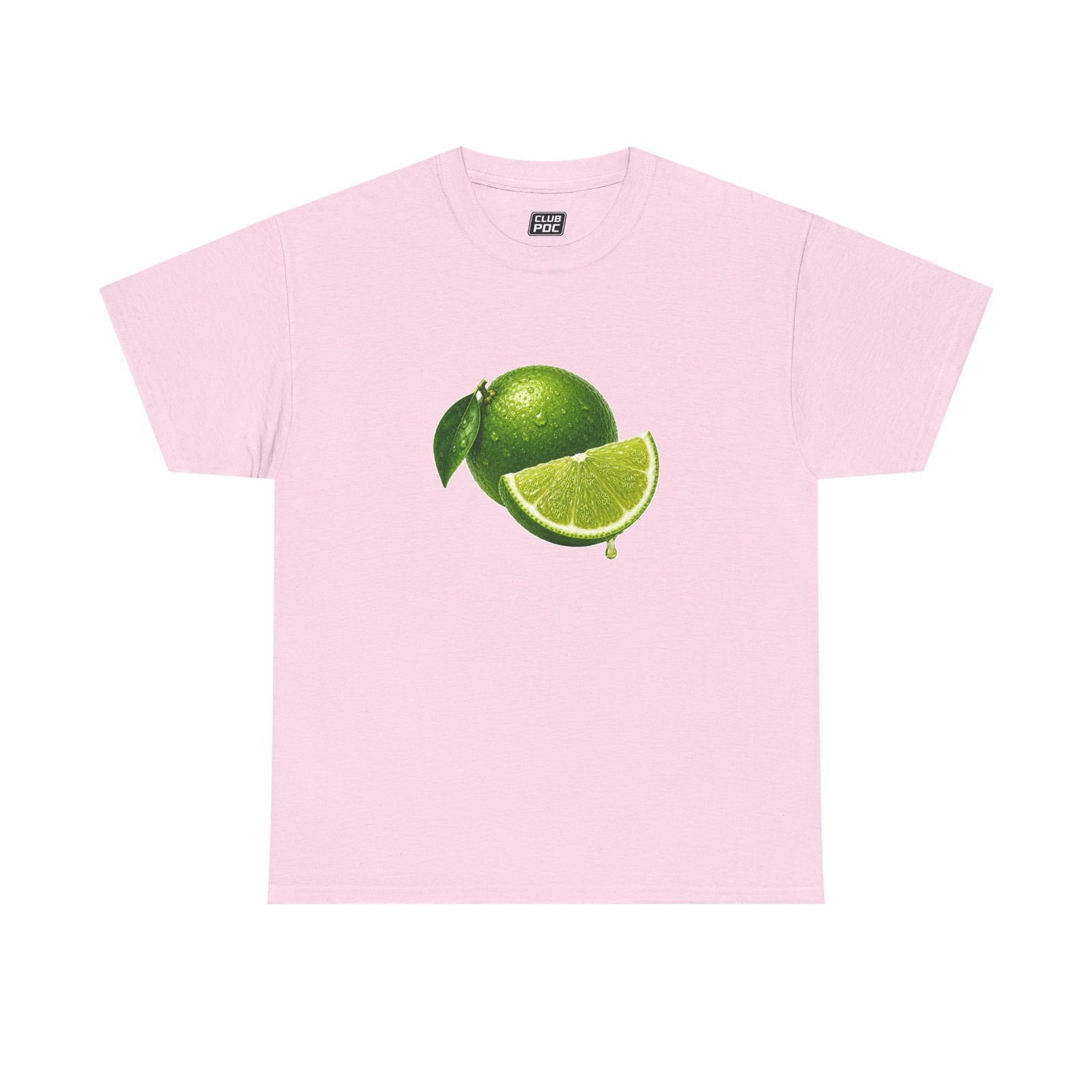 Club PDC Lime Slice Graphic Tee — Fresh Citrus Fruit T-Shirt