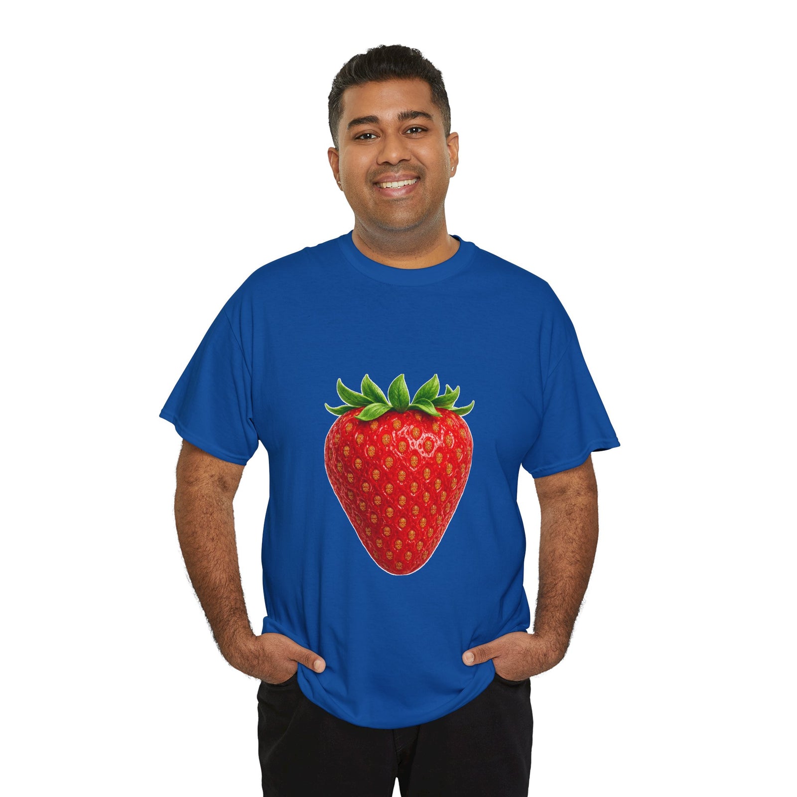Club PDC Strawberry Graphic Tee — Cute Fruit Illustration T-Shirt