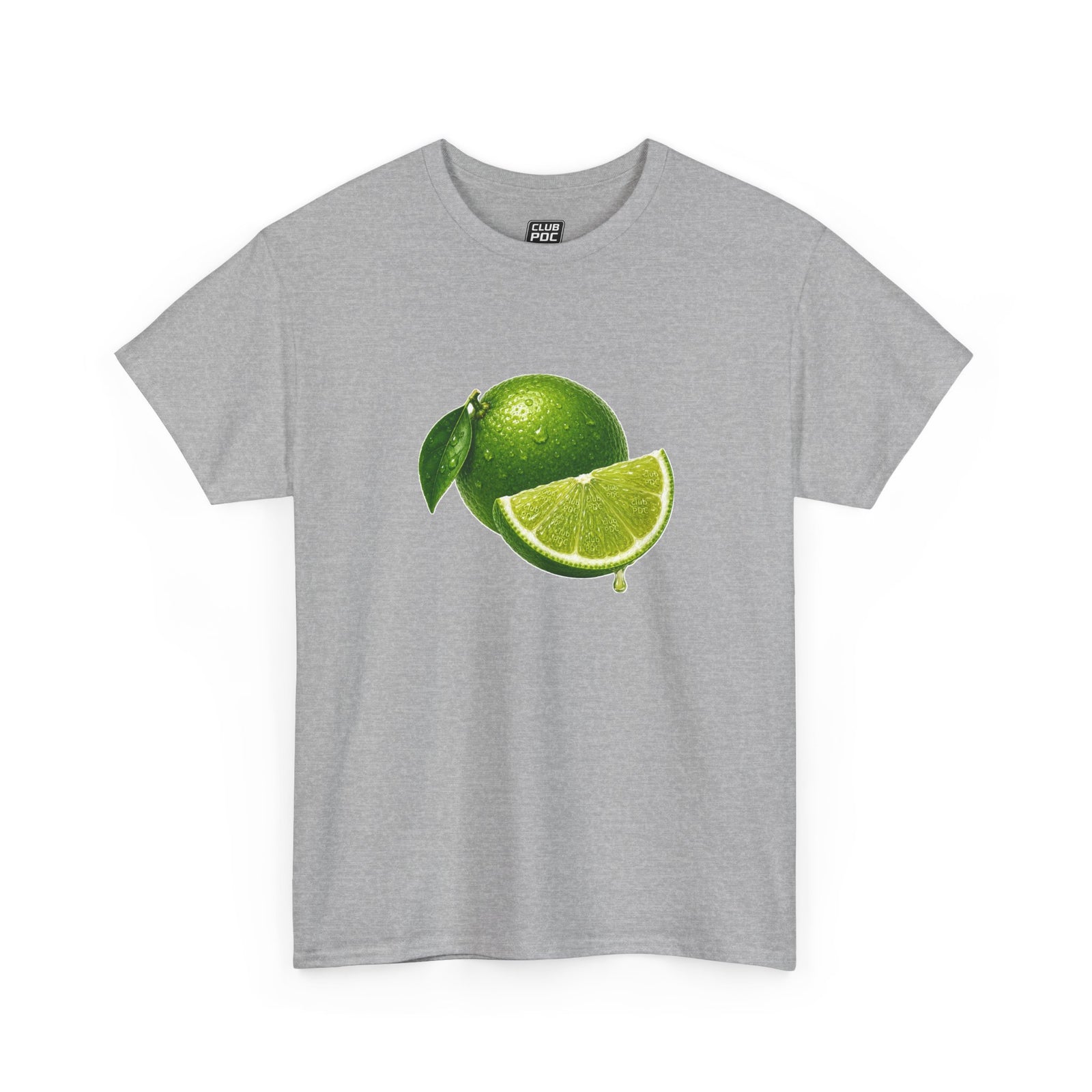 Club PDC Lime Slice Graphic Tee — Fresh Citrus Fruit T-Shirt