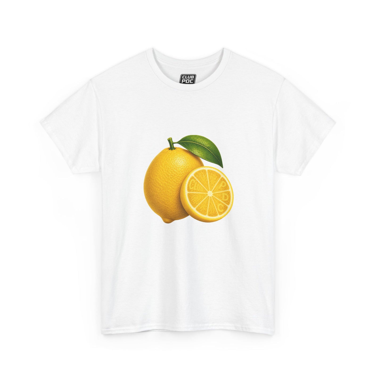 Club PDC Lemon Slice Graphic Tee — Fresh Citrus Summer T-Shirt