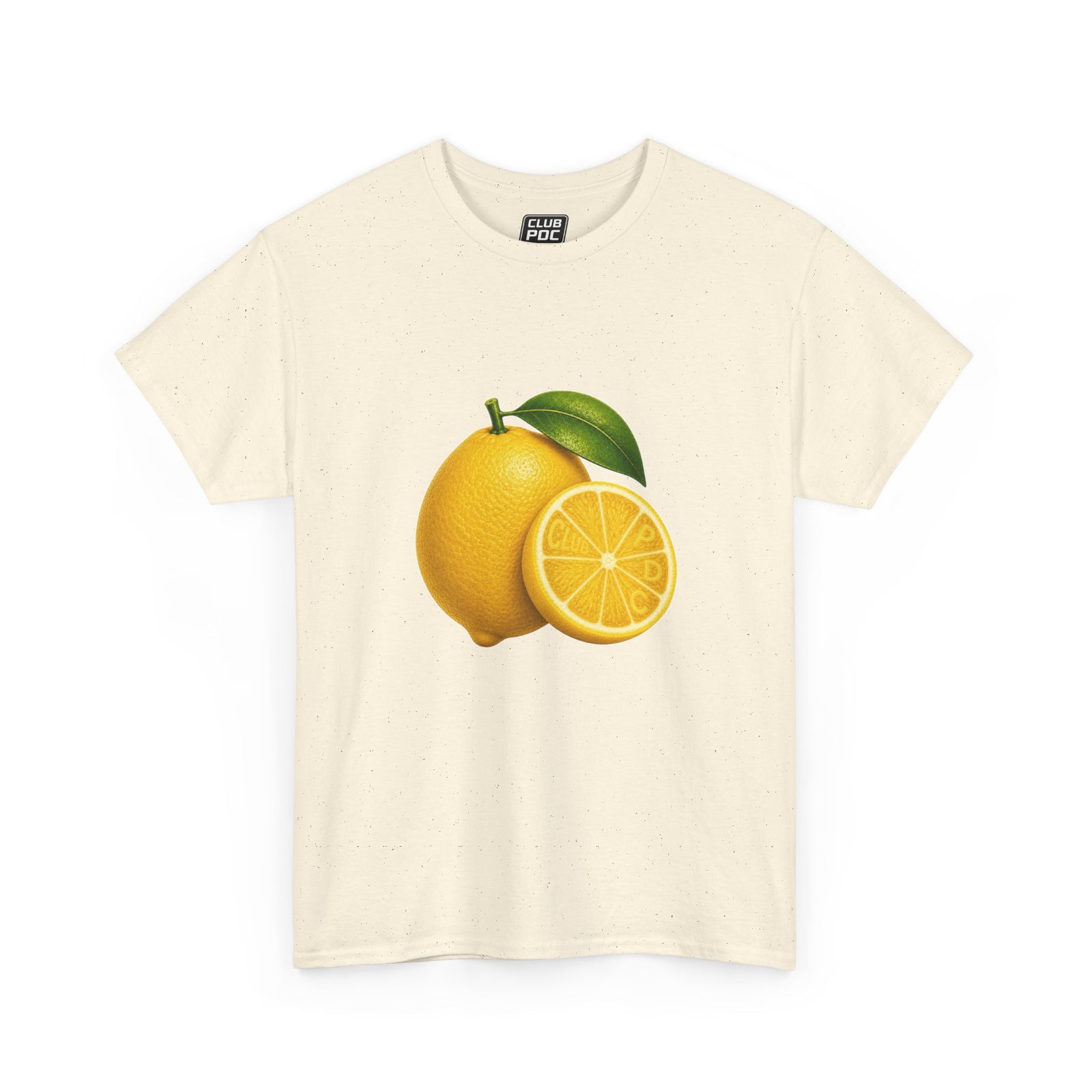 Club PDC Lemon Slice Graphic Tee — Fresh Citrus Summer T-Shirt