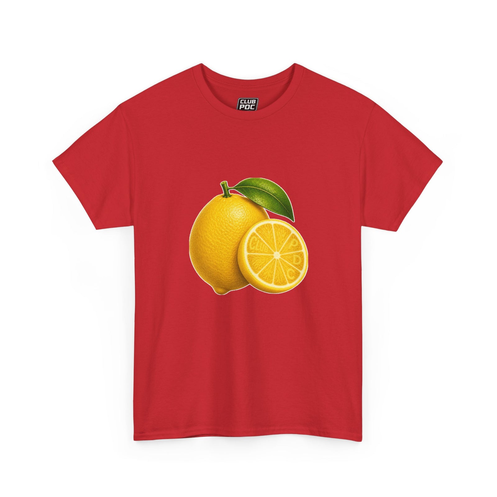 Club PDC Lemon Slice Graphic Tee — Fresh Citrus Summer T-Shirt