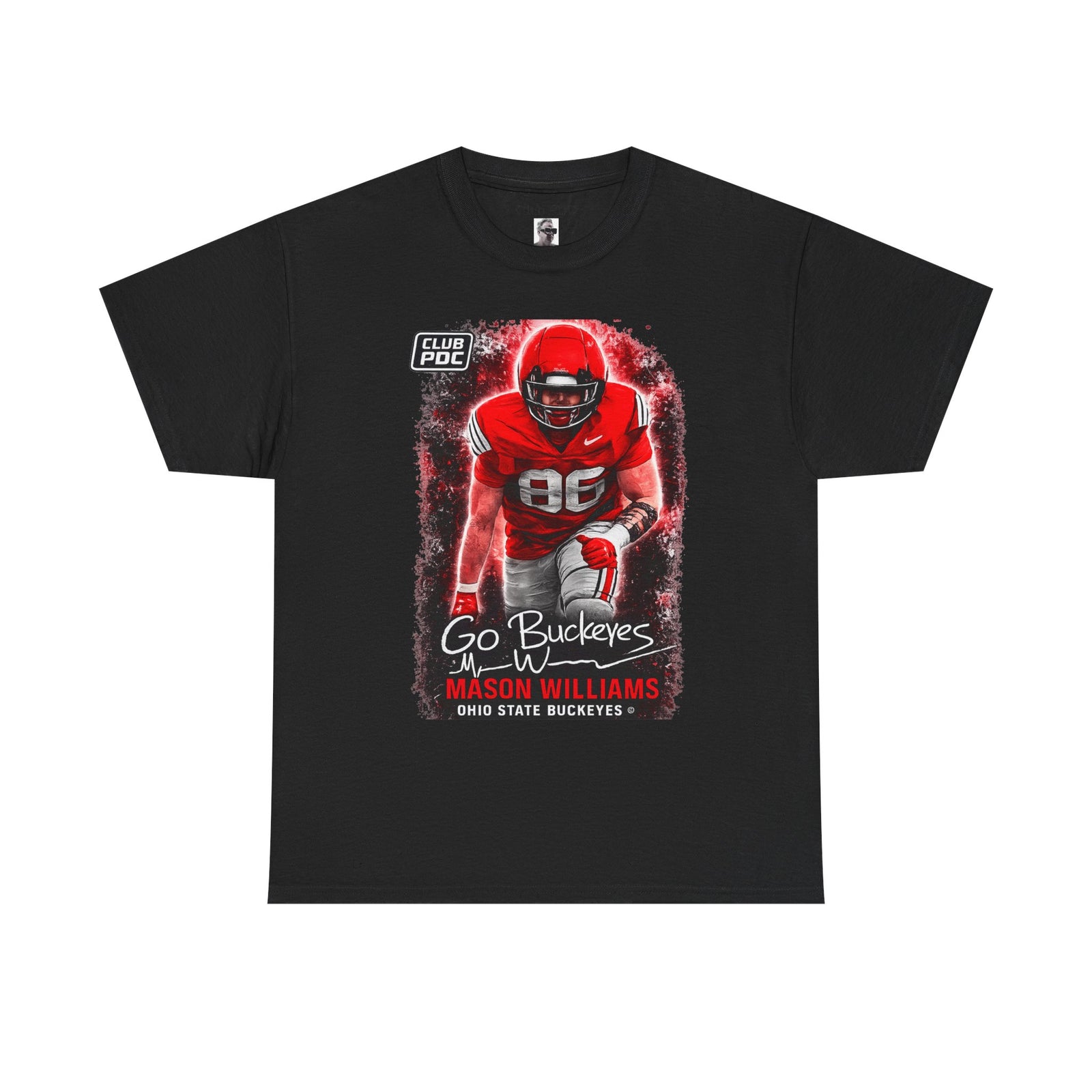 Mason Williams #86 The Original Auto — Go Buckeyes Fan Shirt