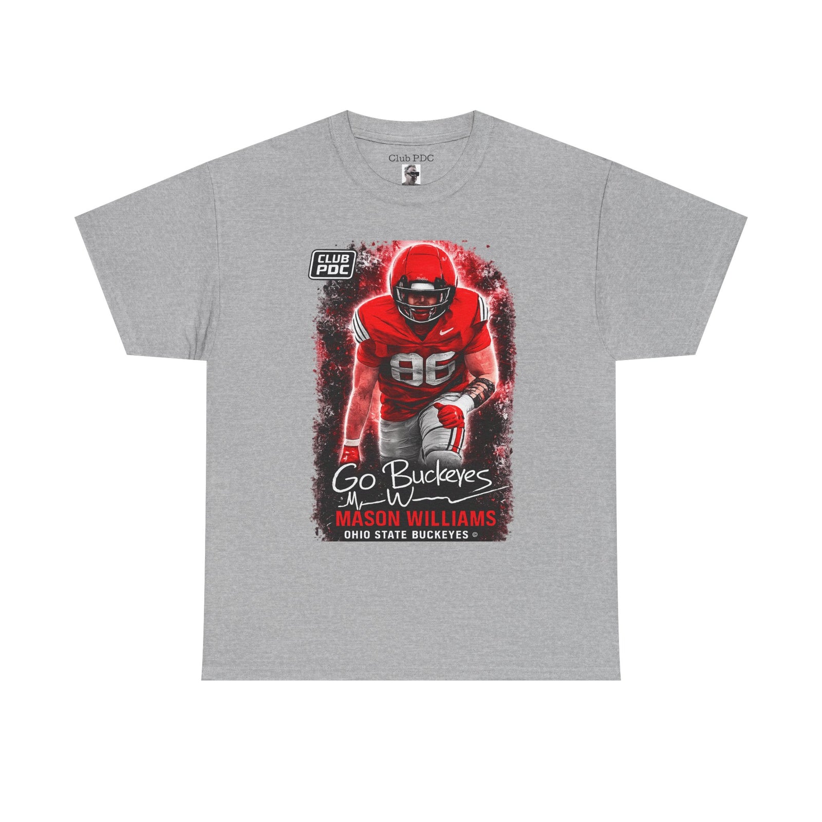 Mason Williams #86 The Original Auto — Go Buckeyes Fan Shirt