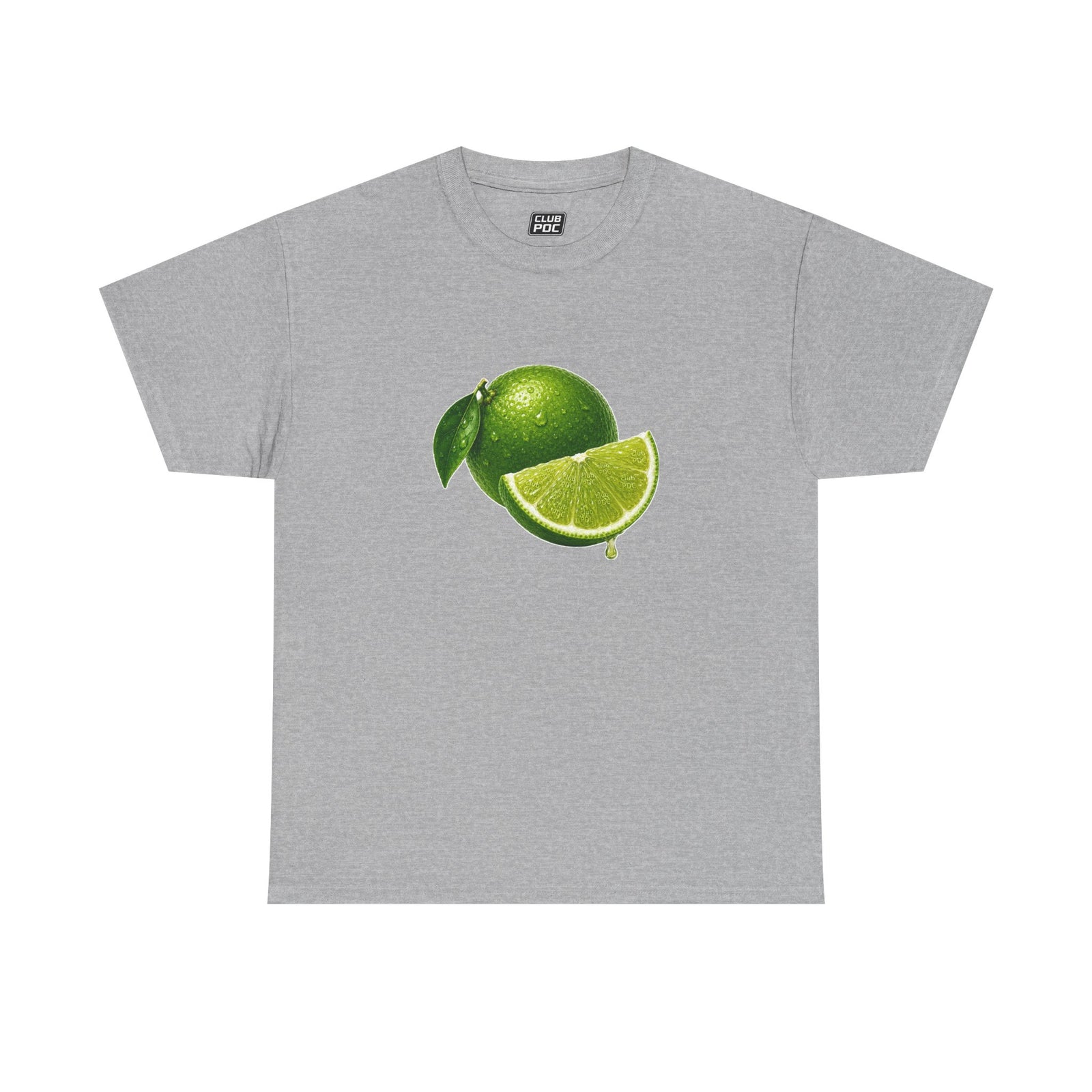 Club PDC Lime Slice Graphic Tee — Fresh Citrus Fruit T-Shirt