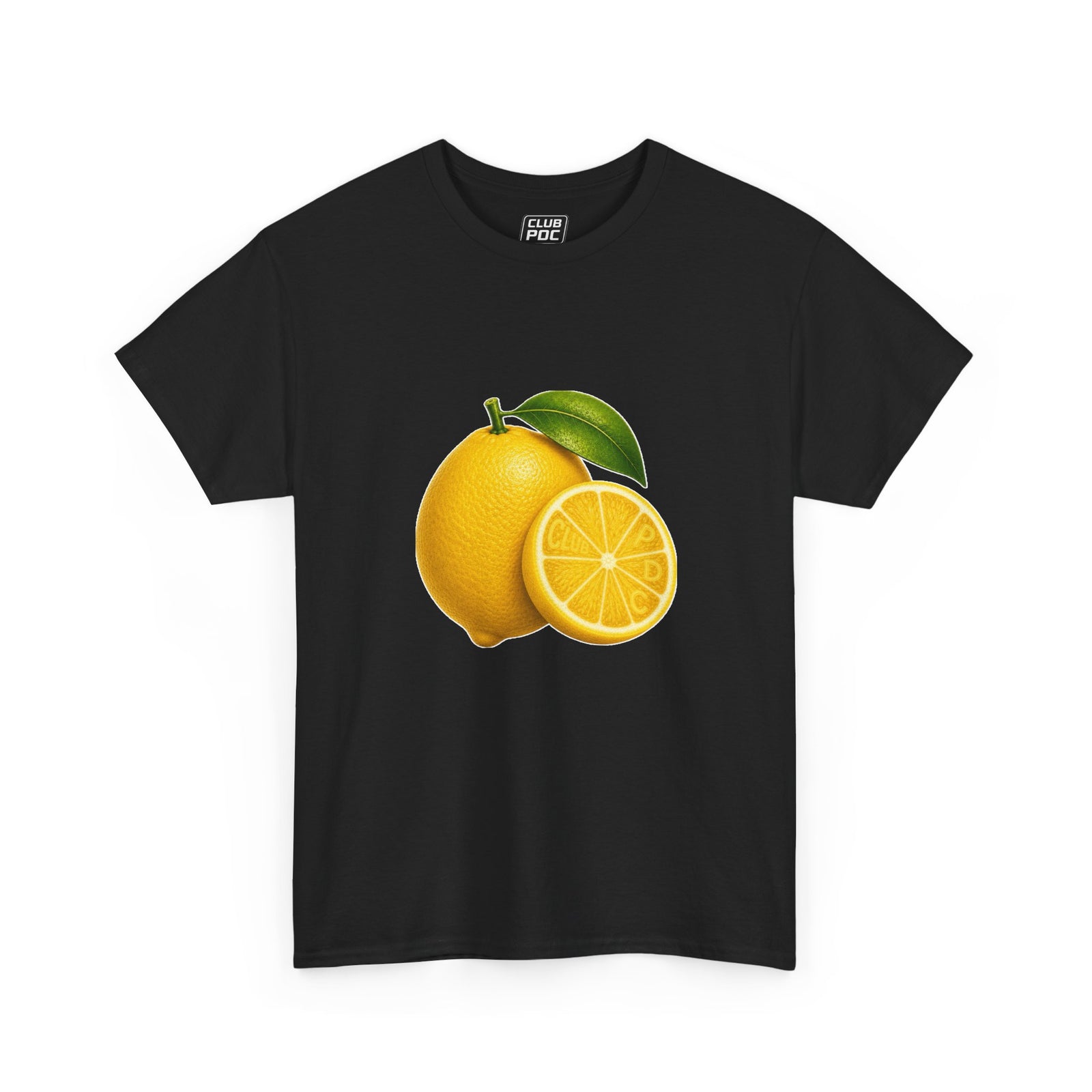 Club PDC Lemon Slice Graphic Tee — Fresh Citrus Summer T-Shirt