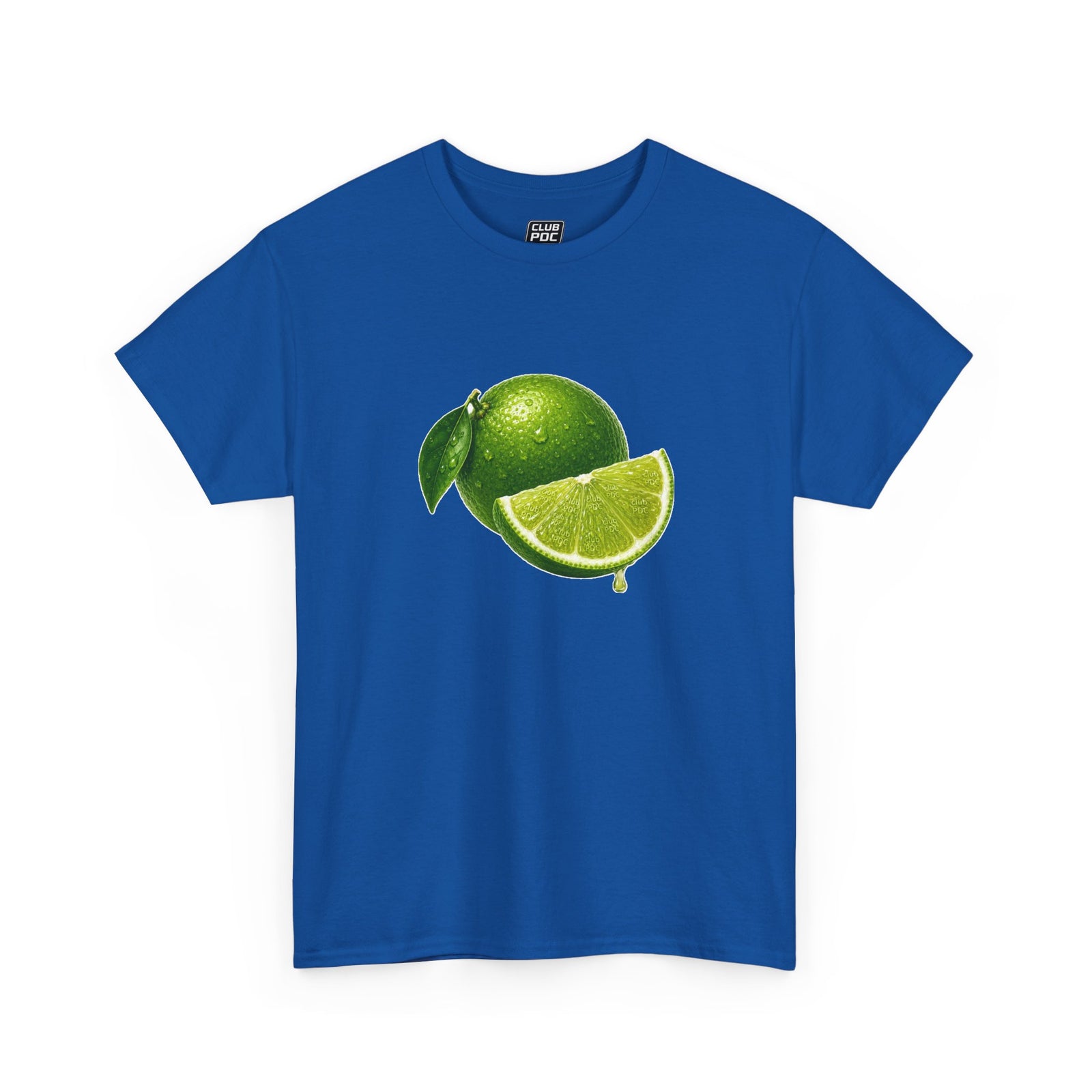 Club PDC Lime Slice Graphic Tee — Fresh Citrus Fruit T-Shirt