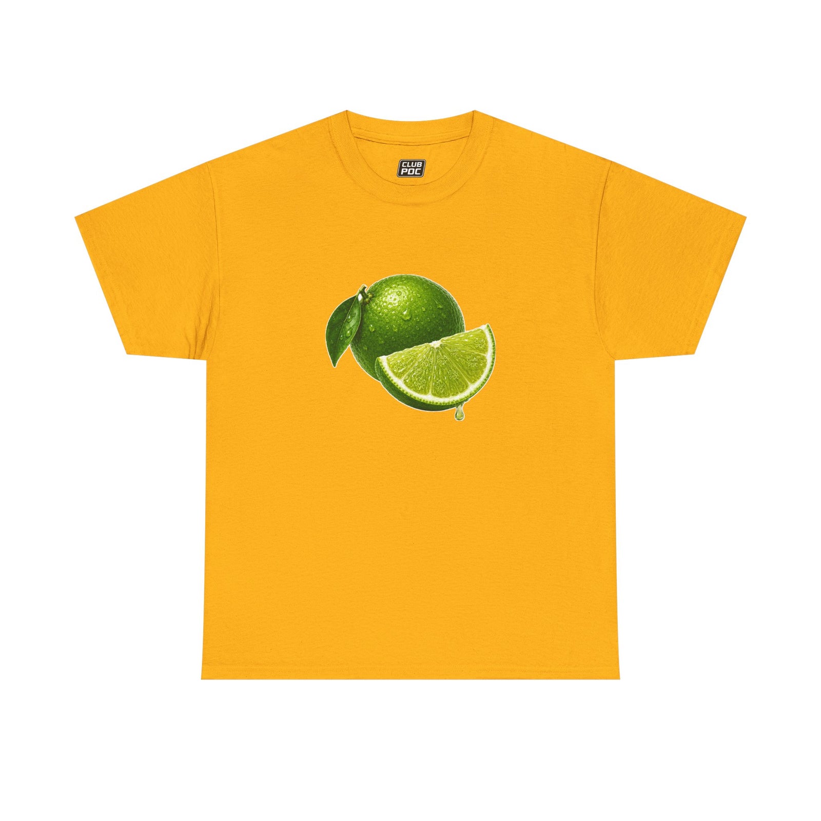 Club PDC Lime Slice Graphic Tee — Fresh Citrus Fruit T-Shirt