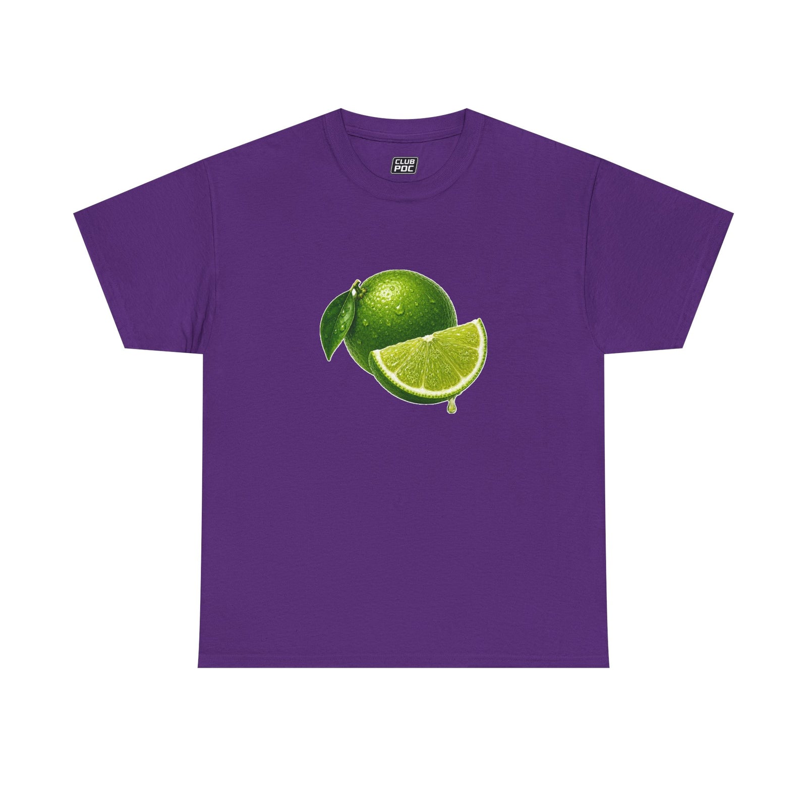 Club PDC Lime Slice Graphic Tee — Fresh Citrus Fruit T-Shirt