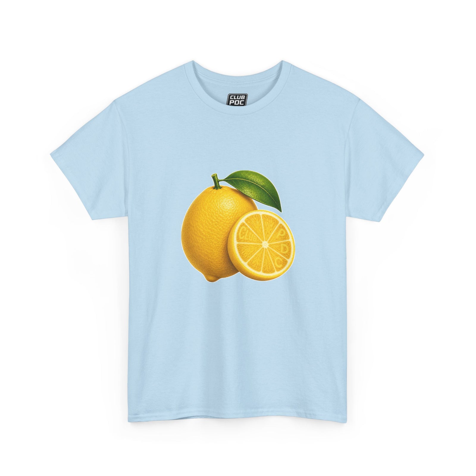 Club PDC Lemon Slice Graphic Tee — Fresh Citrus Summer T-Shirt