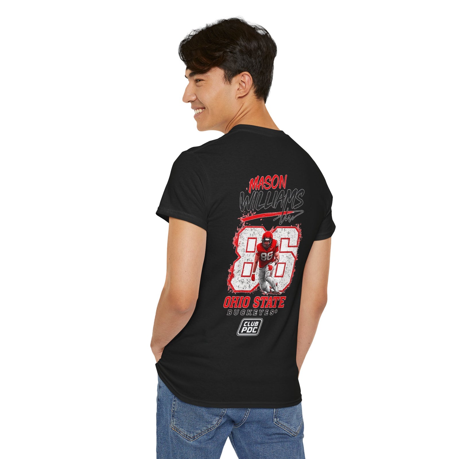 Mason Williams #86 The Original Auto — Go Buckeyes Fan Shirt