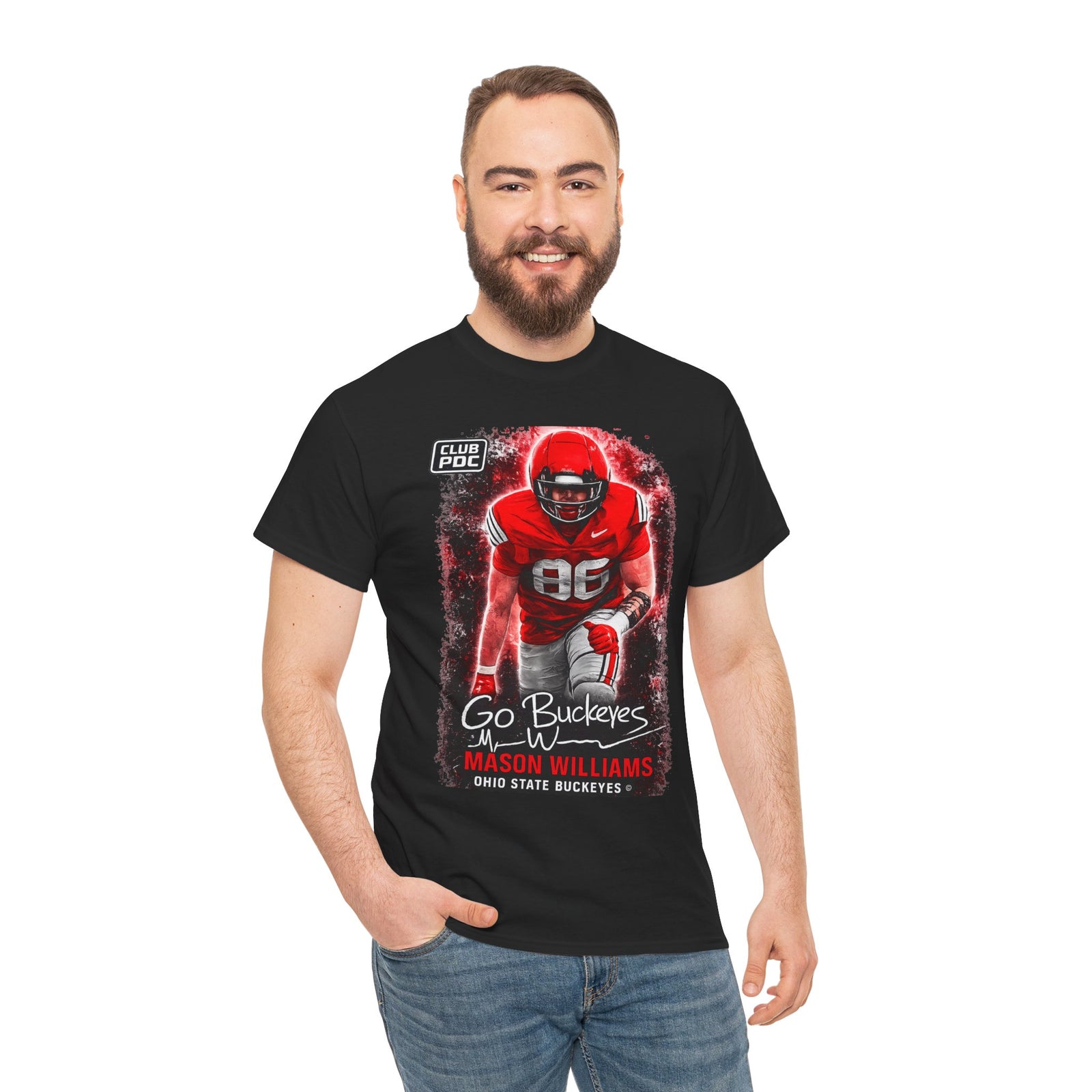 Mason Williams #86 The Original Auto — Go Buckeyes Fan Shirt