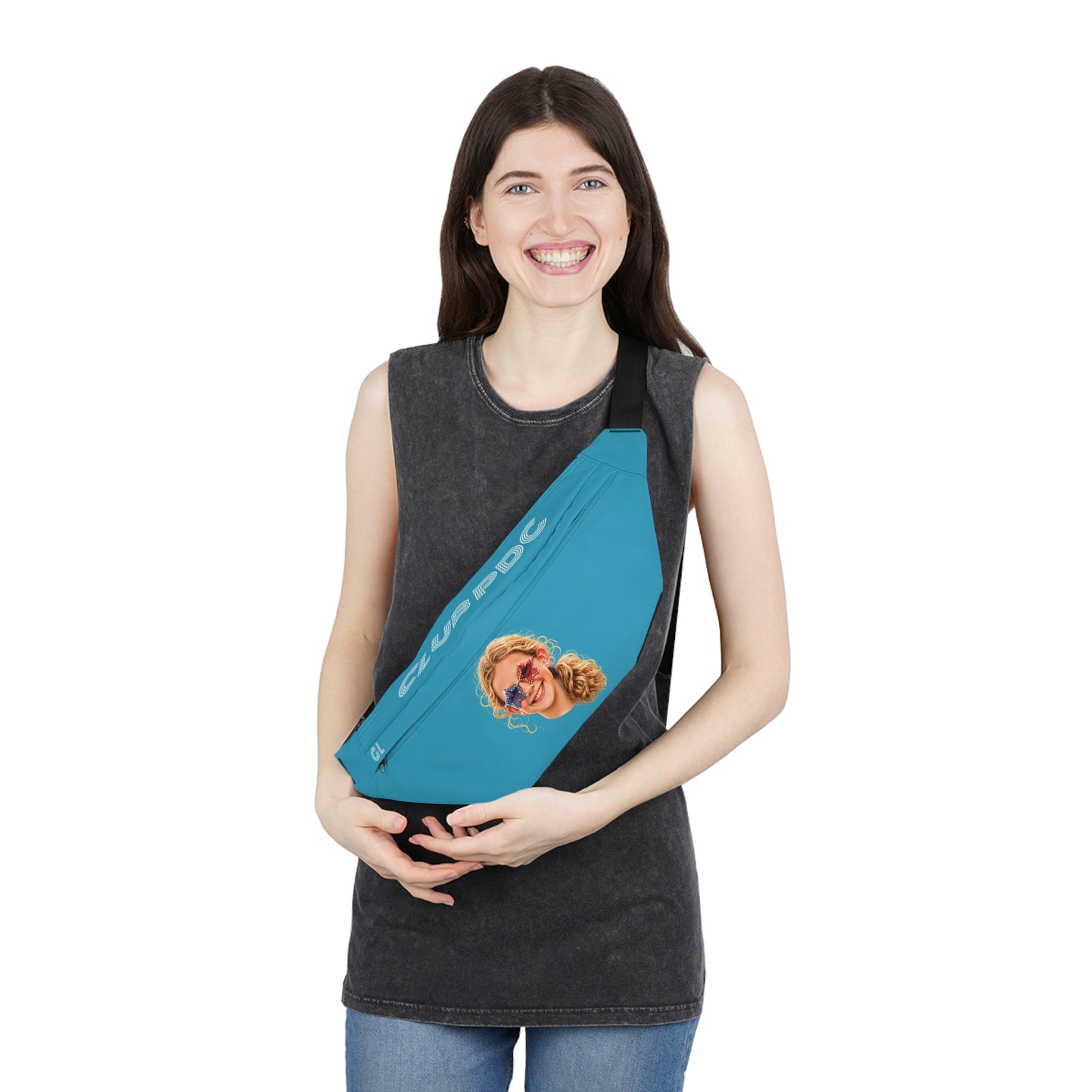 Freddy Fanny Pack — Stylish Waist Bag with Grace Portrait