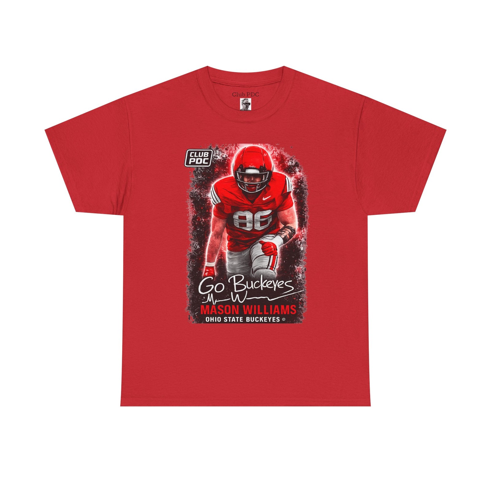 Mason Williams #86 The Original Auto — Go Buckeyes Fan Shirt
