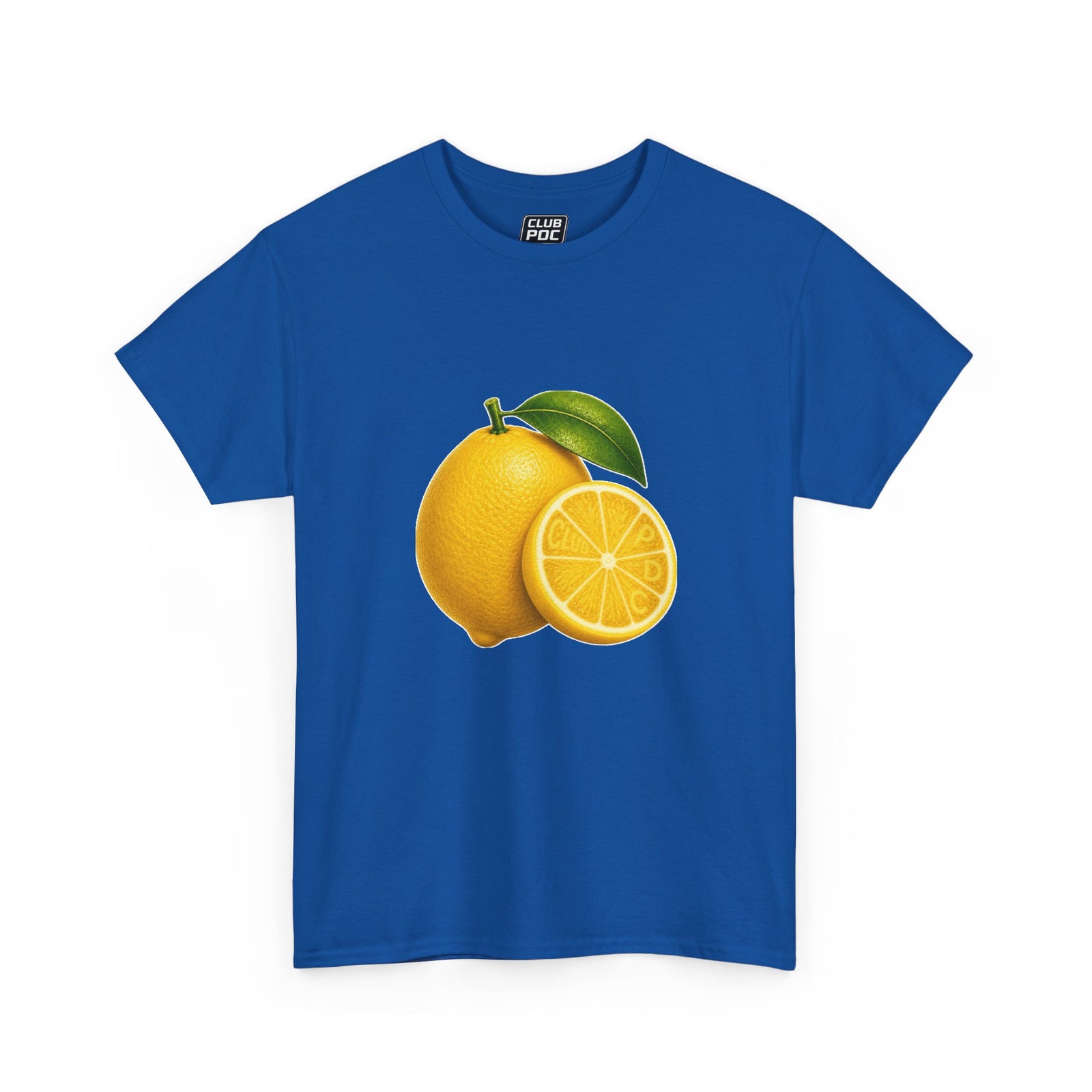 Club PDC Lemon Slice Graphic Tee — Fresh Citrus Summer T-Shirt