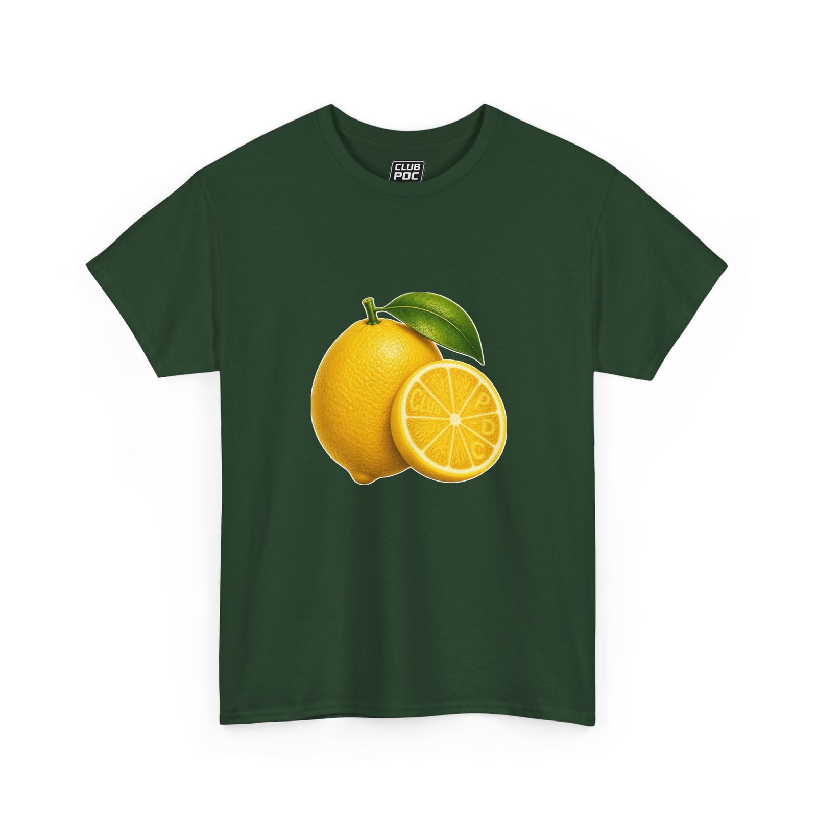 Club PDC Lemon Slice Graphic Tee — Fresh Citrus Summer T-Shirt
