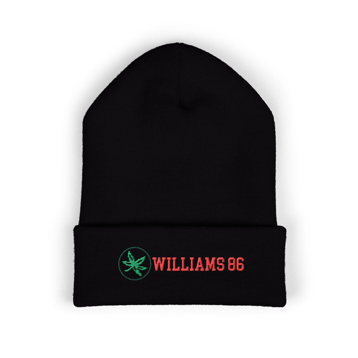 Williams 86 Cuffed Beanie (Embroidery)