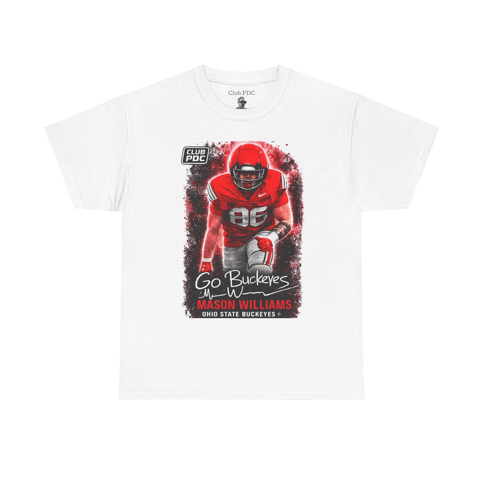 Mason Williams #86 The Original Auto — Go Buckeyes Fan Shirt