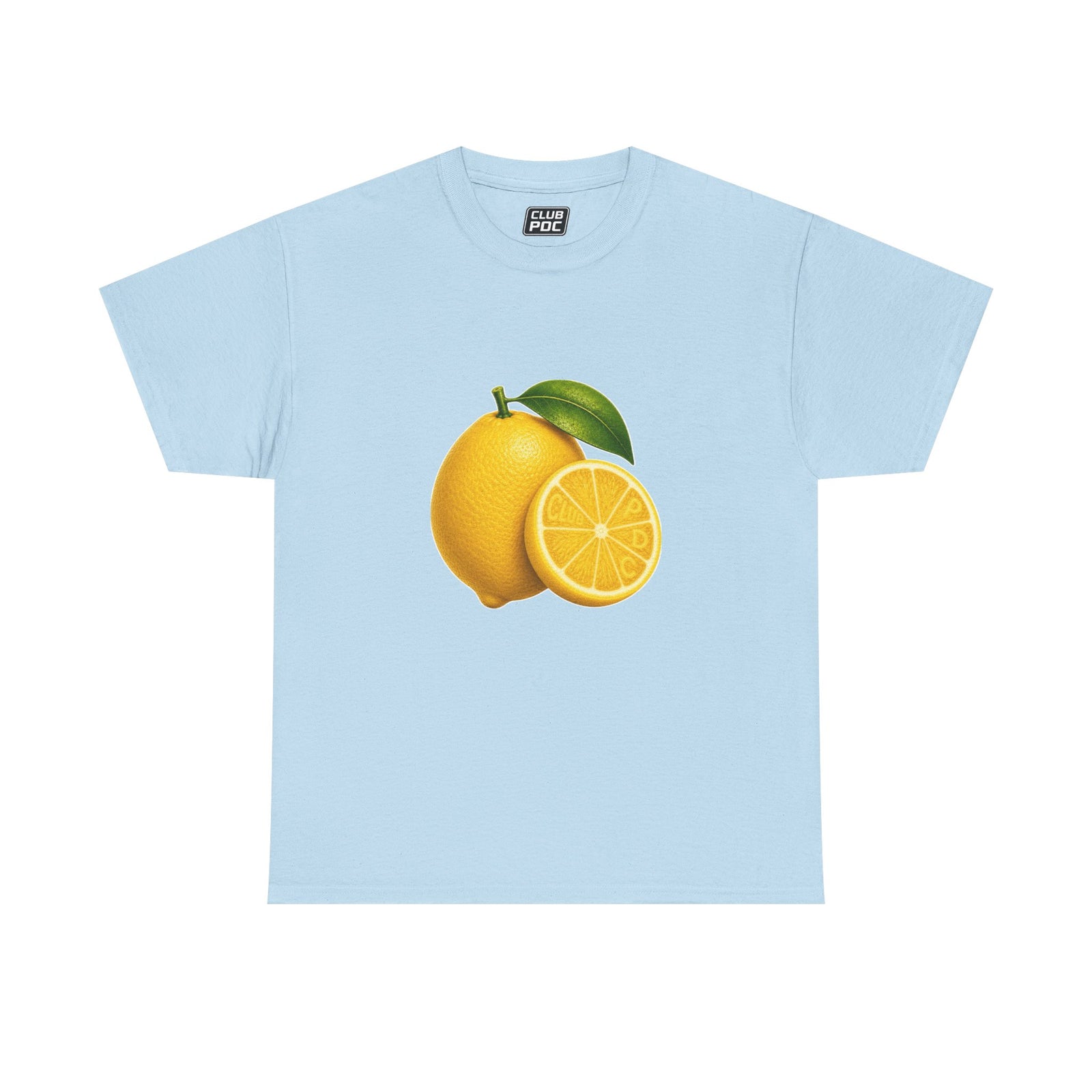 Club PDC Lemon Slice Graphic Tee — Fresh Citrus Summer T-Shirt