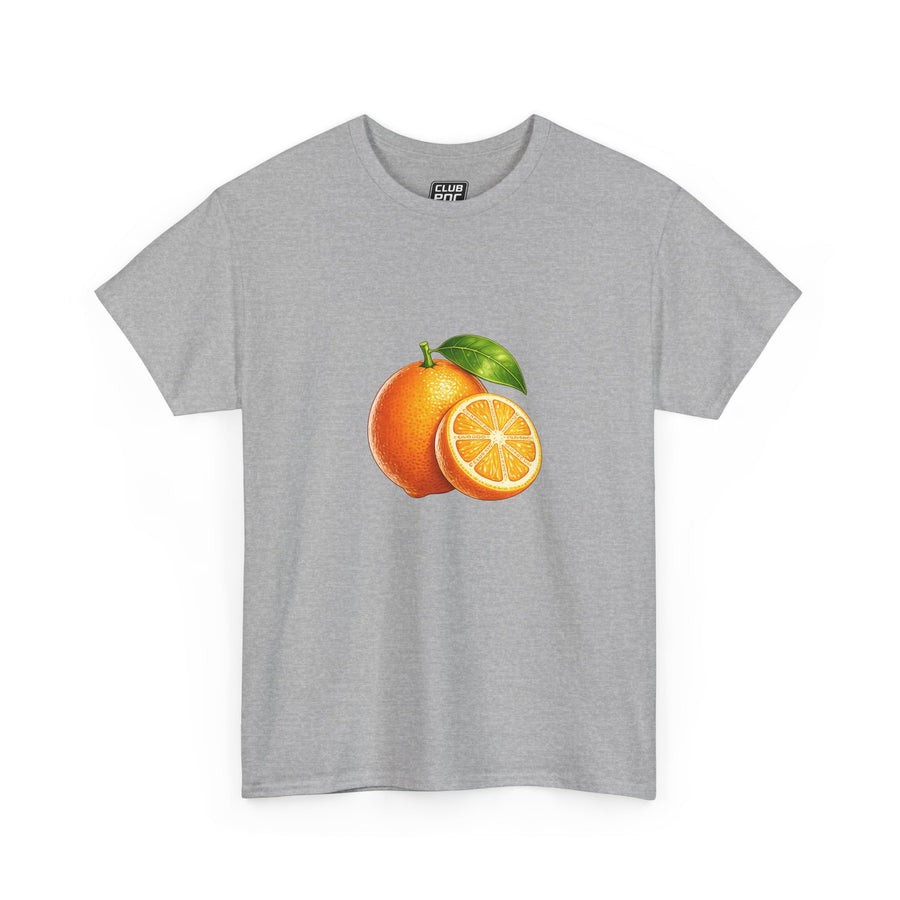 Club PDC Orange Fruit Graphic Tee — Fresh Citrus Retro Shirt