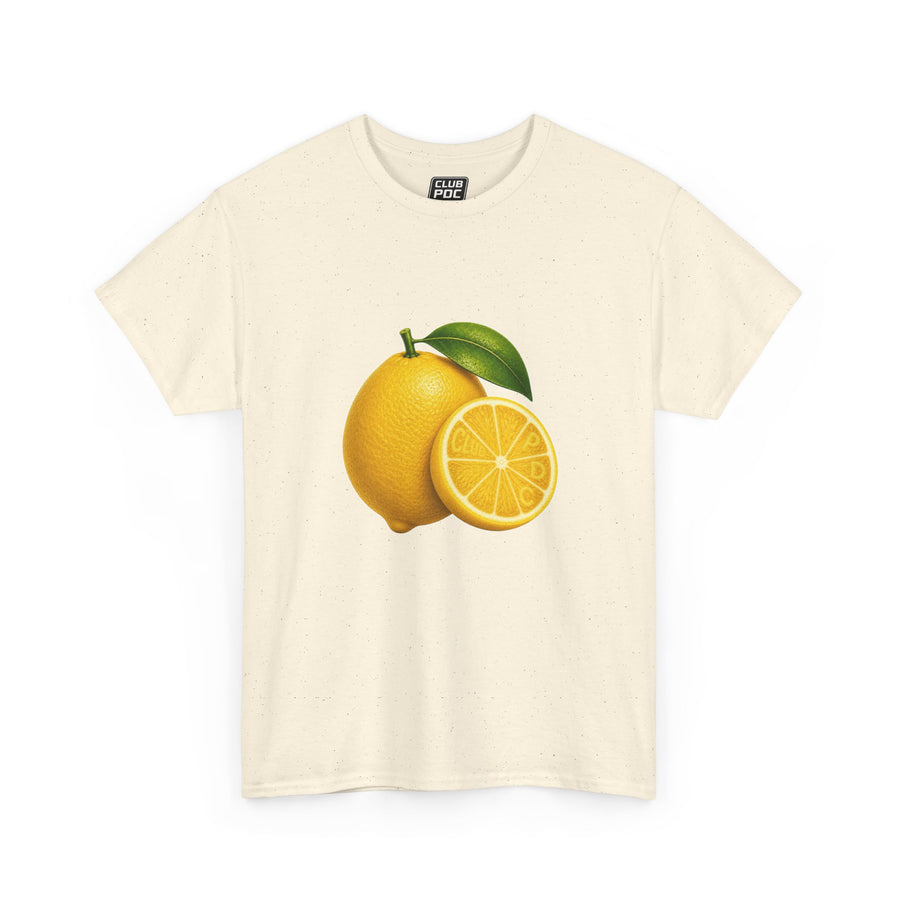 Club PDC Lemon Slice Graphic Tee — Fresh Citrus Summer T-Shirt
