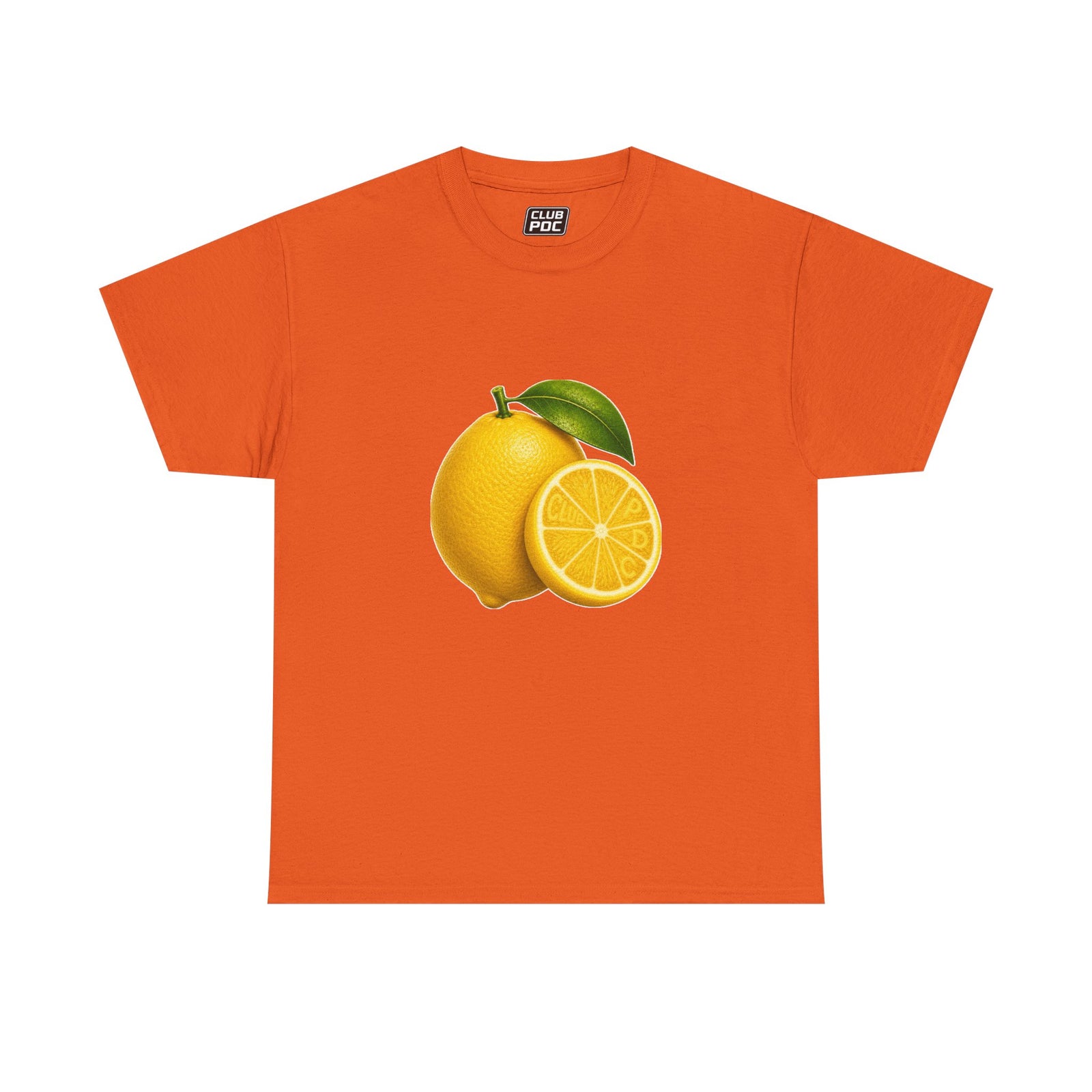 Club PDC Lemon Slice Graphic Tee — Fresh Citrus Summer T-Shirt