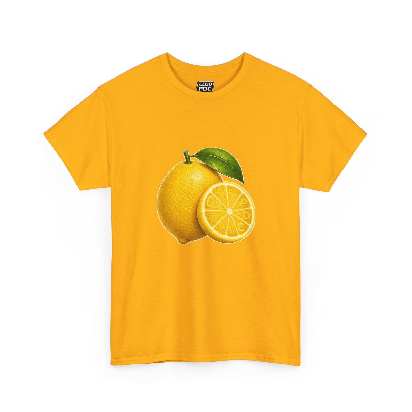 Club PDC Lemon Slice Graphic Tee — Fresh Citrus Summer T-Shirt