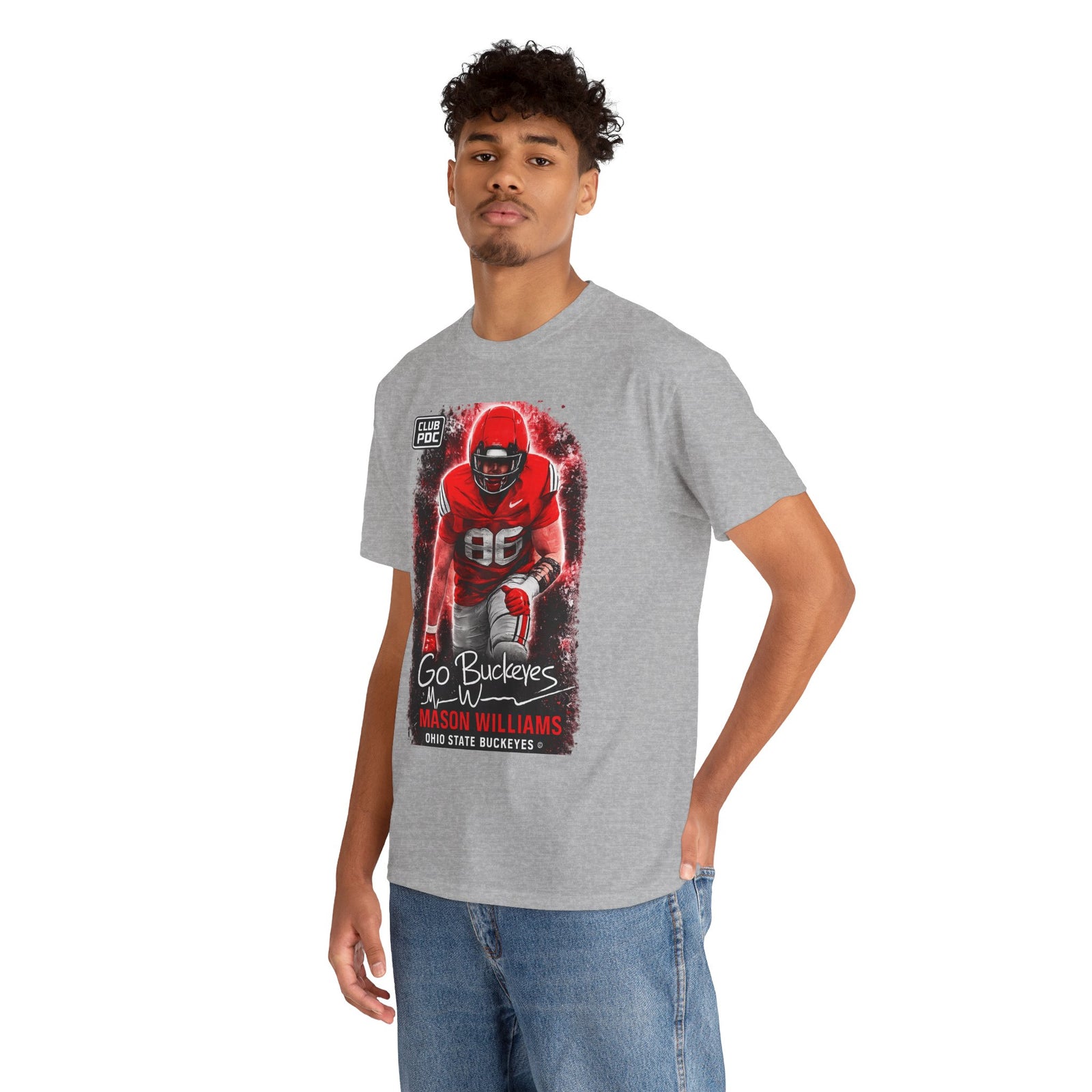 Mason Williams #86 The Original Auto — Go Buckeyes Fan Shirt