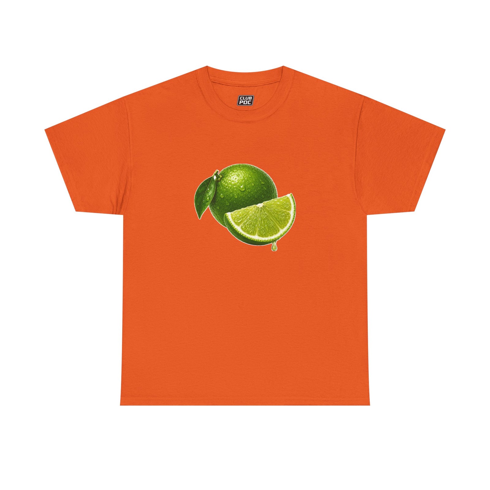 Club PDC Lime Slice Graphic Tee — Fresh Citrus Fruit T-Shirt