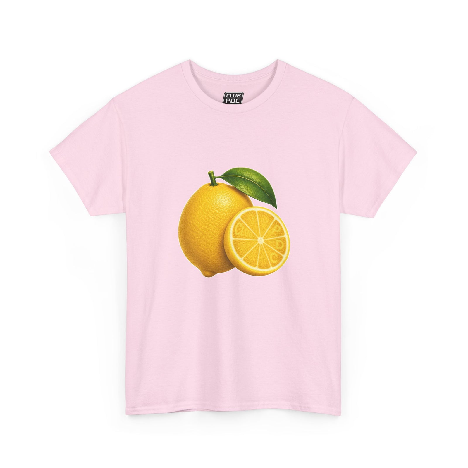 Club PDC Lemon Slice Graphic Tee — Fresh Citrus Summer T-Shirt