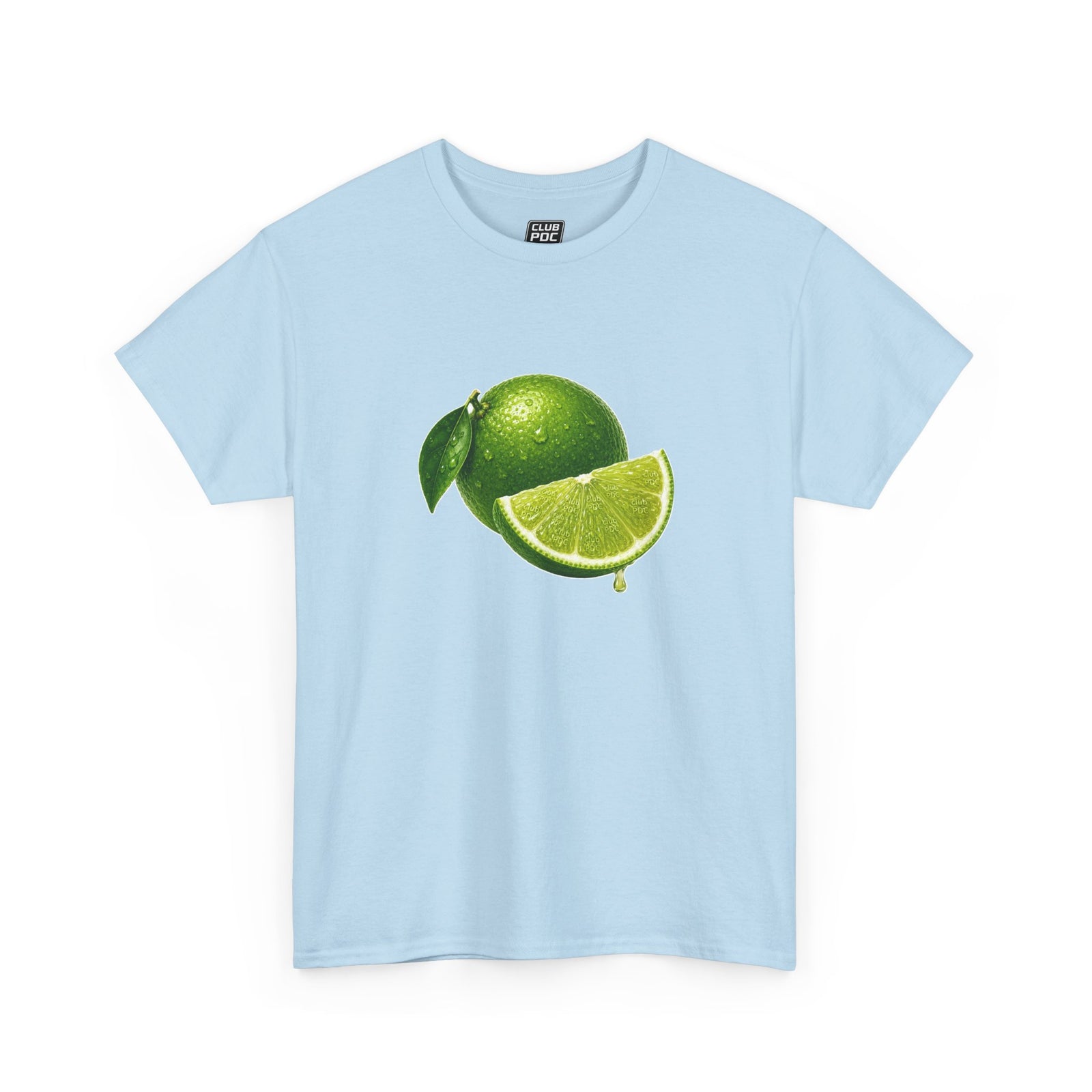 Club PDC Lime Slice Graphic Tee — Fresh Citrus Fruit T-Shirt