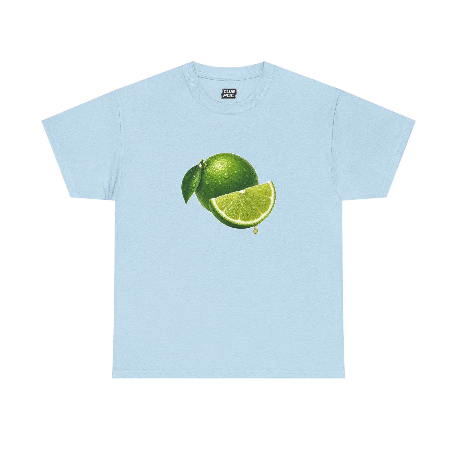 Club PDC Lime Slice Graphic Tee — Fresh Citrus Fruit T-Shirt