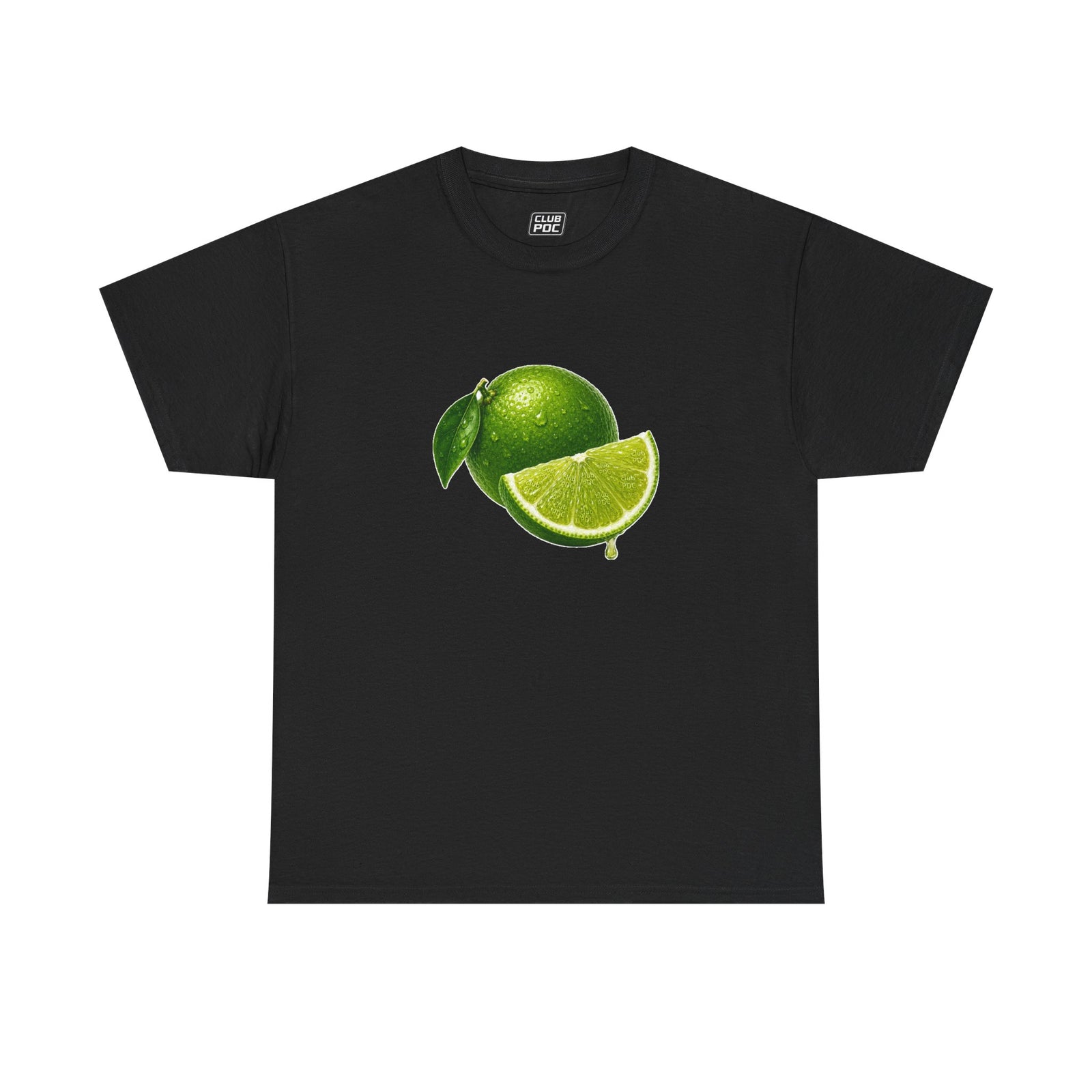 Club PDC Lime Slice Graphic Tee — Fresh Citrus Fruit T-Shirt